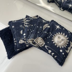 Carrés Démaquillants Astro– Zéro Déchet & Tout Doux ! 🌿✨