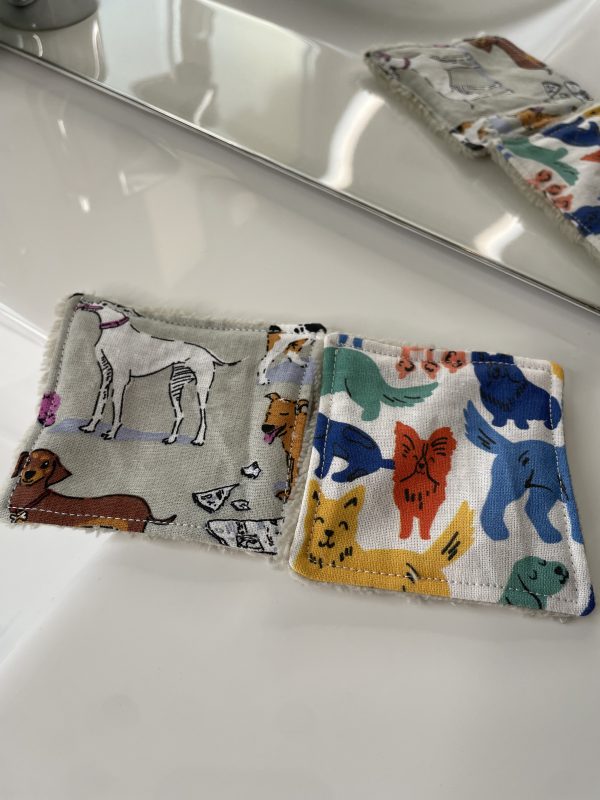 Carrés Démaquillants chien– Zéro Déchet & Tout Doux ! 🌿✨ – Image 3